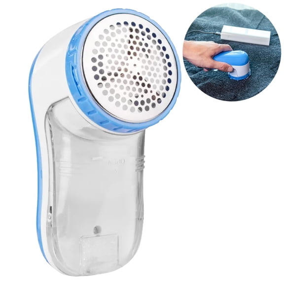 STONEGO 1PC/2Pcs Electric Fabric Shaver Lint Remover - USB Powered Cordless Sweater Shaver for Removing Lint, Fuzz, and Pills from Clothes, Sofas, and Upholstery, Portable Lint Ball Remover