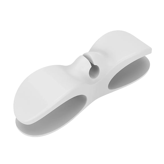 STONEGO 1PC/2Pcs Kitchen Cable Manager - Secure Wall-Mounted Power Plug Holder and Cable Organizer, Simplify Data Cable and Power Cord Management for a Tidy Kitchen or Workspace