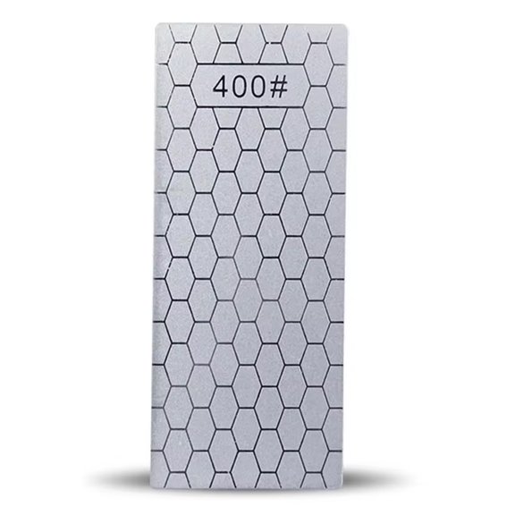 STONEGO 1PC/3PCS Diamond Sharpening Stones - 400#/600#/1000# grit ultra-thin honeycomb surface for durable, efficient sharpening of kitchen, outdoor and DIY knives.
