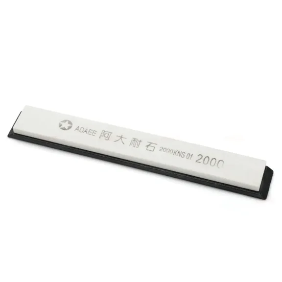 STONEGO 1PC/6Pcs Alumina Whetstone - Fixed sharpening water stone, available in 180, 400, 800, 1500, 2000, 3000 grit, suitable for precision sharpening