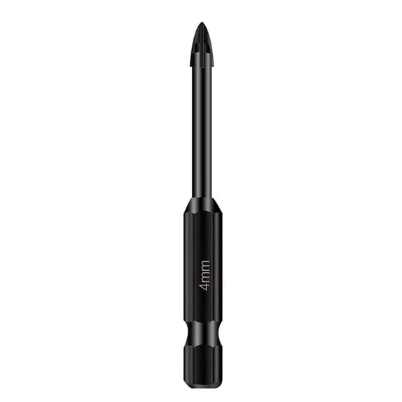 STONEGO 1PC Carbide Drill Bit - Precision High-Durability Bit for Glass, Ceramic, Concrete, Tile, Brick, Plastic, and Wood Drilling, Ideal for Home and Professional Use