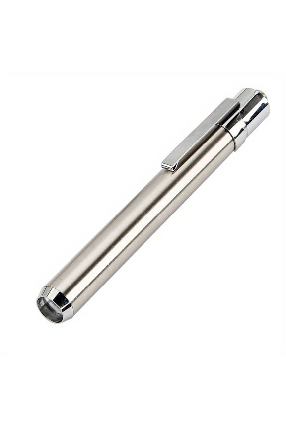 1Pc Stainless Steel Mini Pocket Lamp LED 395 UV Flashlight Used for Mark Checker Detection Money Detector Pen UV Glue Curing Lamp