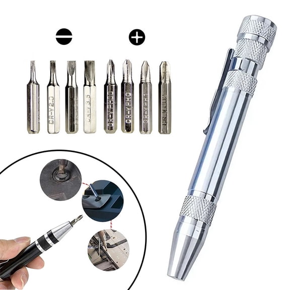 STONEGO 1Set/2Set Multi-Functional 8-in-1 Mini Screwdriver Set - Essential Manual Tools for Repairs, Electronics, and DIY Projects, Tackle Various Tasks with Ease