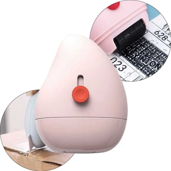 STONEGO 2-in-1 Box Opener and Identity Theft Protection Stamp - Dual-Function Rolling Stamp for Identity Privacy and Confidential Data Protection - Durable and reusable to protect personal information