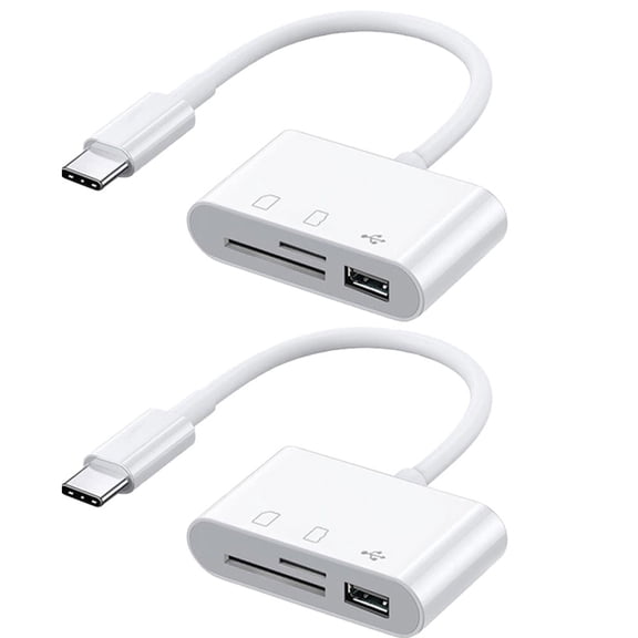 STONEGO 3-in-1 SD/TF Card Reader OTG Adapter - 2.0/3.0 Port Compatible with MacBook Pro, Laptop, PC, Camera, and Mobile Phones - Fast, Convenient Data Transfer for Photographers and Tech Enthusiasts