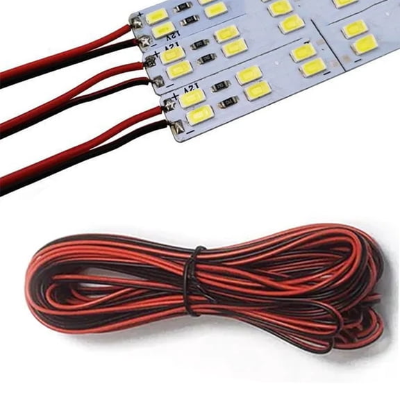 STONEGO 5/10/20M RGB LED Extension Cable for WS2812 WS2811 - 2-Pin, 22AWG - Perfect for LED Strip Installations and DIY Projects