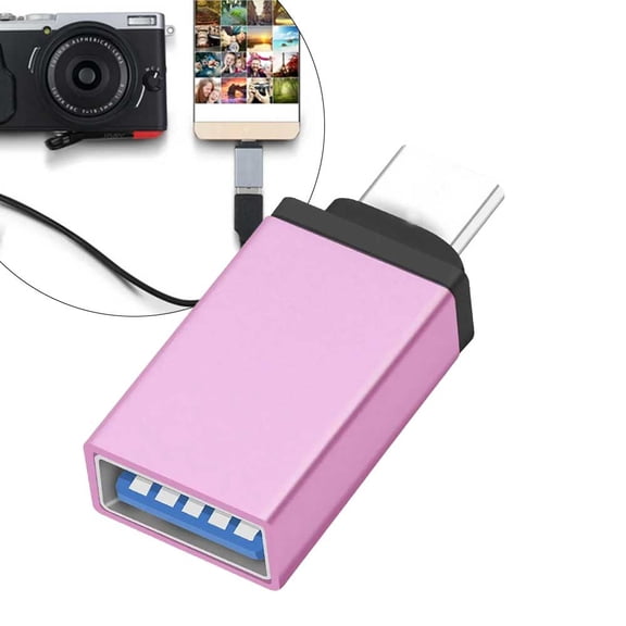 STONEGO Aluminum USB-C to USB Adapter - Type C Male to USB Female Cable Connector, High-Speed Data Transfer and Charging, Compact and Durable Converter for Laptops, Phones, and Tablets