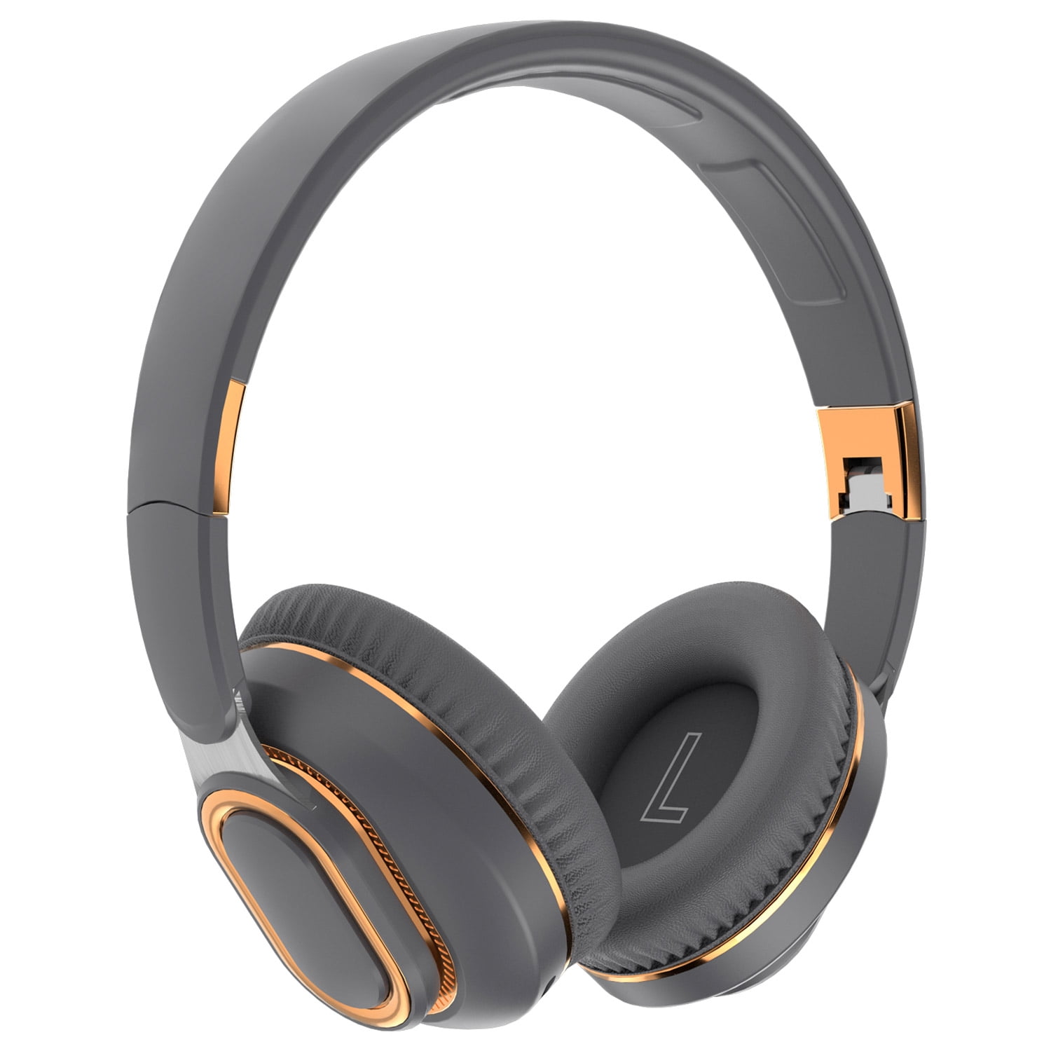 STONEGO Bluetooth Folding Headphones - Over-ear Wireless Headphones, HIFI Sound Effect, with Microphone - Great for PC Games, Music and Hands-free Calls - Comfortable and Adjustable Design