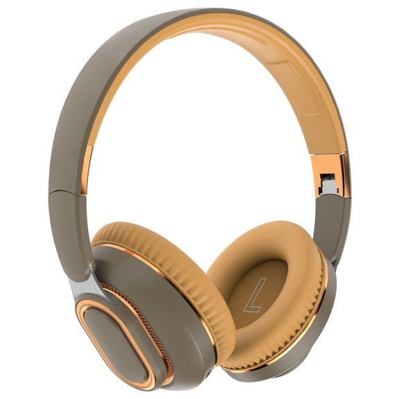 STONEGO Bluetooth Folding Headphones - Over-ear Wireless Headphones, HIFI Sound Effect, with Microphone - Great for PC Games, Music and Hands-free Calls - Comfortable and Adjustable Design