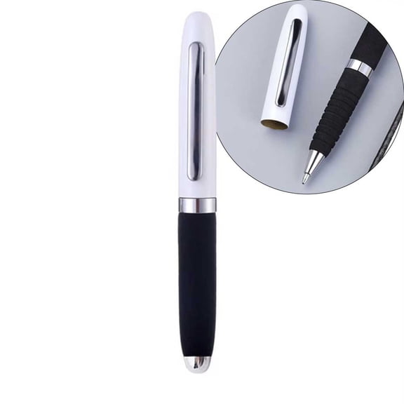 STONEGO Fashion Wallet Pen - Compact Short Metal Rollerball Pen with Pocket Clip - Ideal Travel Accessory and Gift - Mini Pen for Wallet, Pocket, or On-the-Go Writing