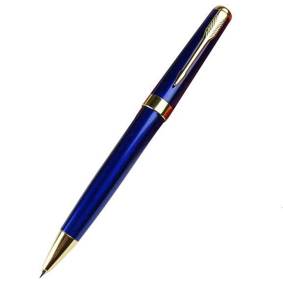 STONEGO Metal Ballpoint Pen - Black Ink Medium Point 1.0mm, Smooth Writing Retractable Ballpoint Pen, Perfect for Business Signatures and Professional Use