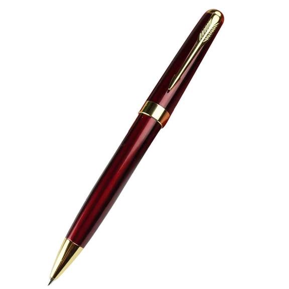 STONEGO Metal Ballpoint Pen - Black Ink Medium Point 1.0mm, Smooth Writing Retractable Ballpoint Pen, Perfect for Business Signatures and Professional Use
