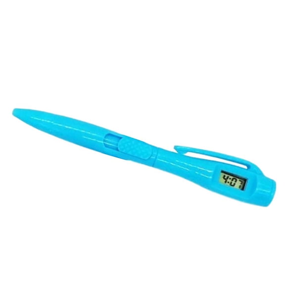 STONEGO Multi-Function Electronic Pen for Clock and Timer - Innovative Blue Ink Ballpoint Pen with Built-in Electronic Exam Timer, Office Supplies for Students, Teachers and Professionals