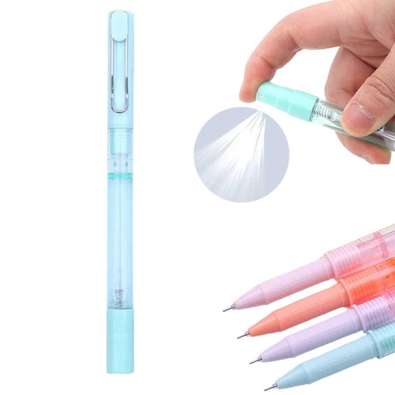 STONEGO Multifunctional Spray Pen - Portable Refillable Writing Pen with Integrated Alcohol Spray, Ideal for Sanitizing and Writing on the Go, Convenient Gel Pens for Travel, Office, and Daily Use