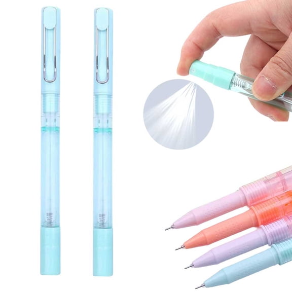 STONEGO Multifunctional Spray Pen - Portable Refillable Writing Pen with Integrated Alcohol Spray, Ideal for Sanitizing and Writing on the Go, Convenient Gel Pens for Travel, Office, and Daily Use