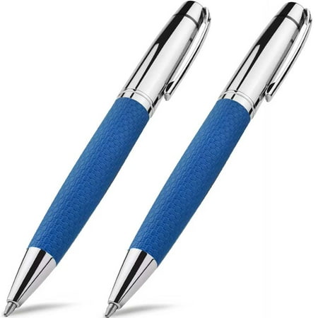 STONEGO PU Leather Ballpoint Pen - Anti-slip Retractable Rollerball Pen with Smooth Writing Experience, Elegant Design for Executive Signatures, Professional Office Use, and Luxurious Gifting