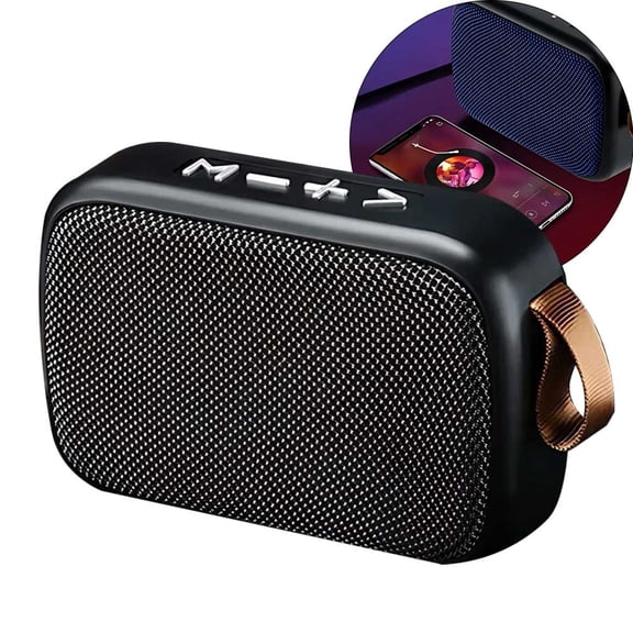 STONEGO Portable Bluetooth Speaker - Wireless Stereo (TWS) Speaker with TF Card Slot, Long Battery Life, High-Quality Sound, and Durable Design for Indoor and Outdoor Use