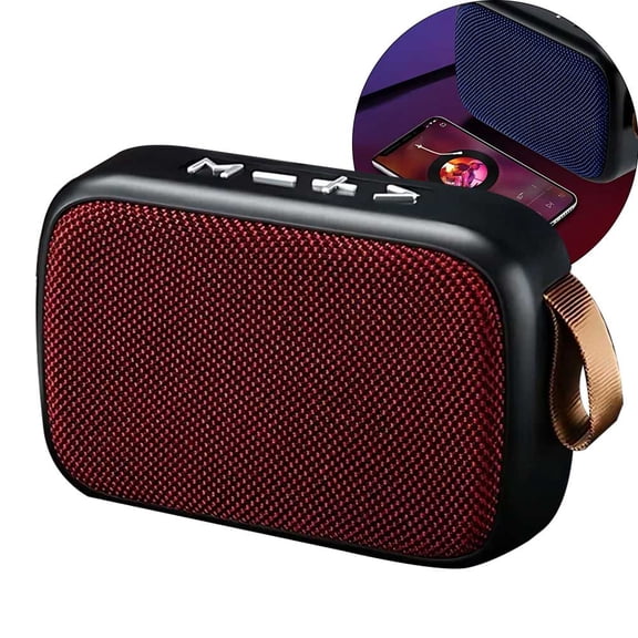 STONEGO Portable Bluetooth Speaker - Wireless Stereo (TWS) Speaker with TF Card Slot, Long Battery Life, High-Quality Sound, and Durable Design for Indoor and Outdoor Use