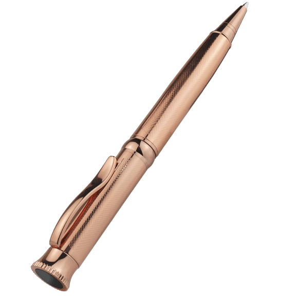 STONEGO Twist Metal Ballpoint Pen - Premium retractable rollerball pen with elegant stripe design, durable metal construction and smooth ink flow - Perfect for professional writing, gift giving