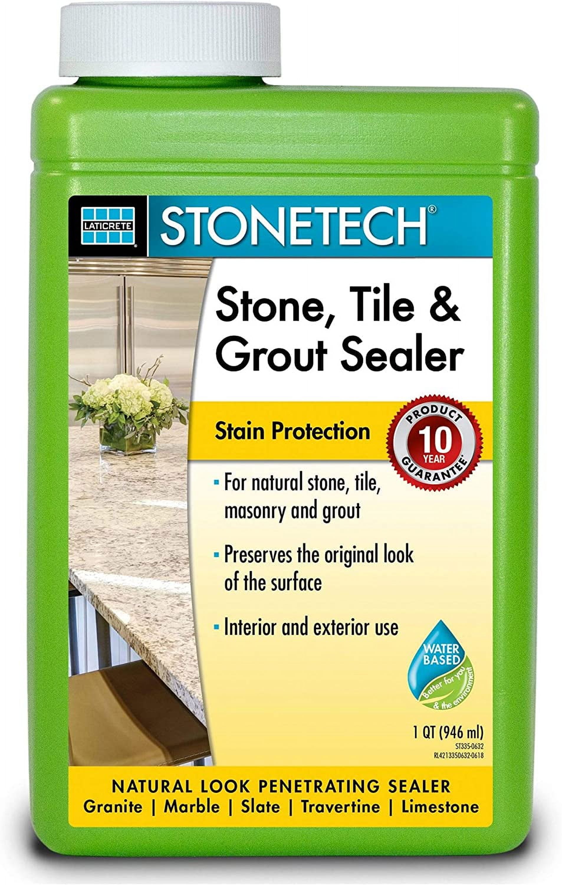 Stone, Tile & Grout Sealer, 1 Quart/32OZ (946ML) Bottle