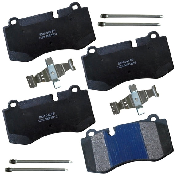 STOP SBM1223 Stop Semi-Metallic Brake Pad Fits select: 2007-2013 MERCEDES-BENZ S, 2007-2014 MERCEDES-BENZ CL