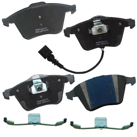 STOP SBM1359 Stop Semi-Metallic Brake Pad Fits select: 2008 ,2013 AUDI TT