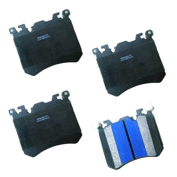 STOP SBM1429 Stop Semi-Metallic Brake Pad Fits select: 2010-2013 BMW X5 M, 2012-2014 ROLLS-ROYCE GHOST