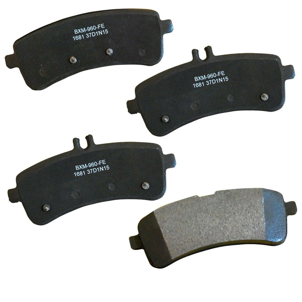 STOP SBM1681 Stop Semi-Metallic Brake Pad Fits select: 2014-2020 MERCEDES-BENZ S, 2016-2020 MERCEDES-BENZ AMG GT