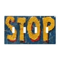 thumbnail image 1 of STOP sign Switch Cover Decorative Wall Plate / 4-Gang 4-Toggle / Standard Size 4.5x8 in, 1 of 5