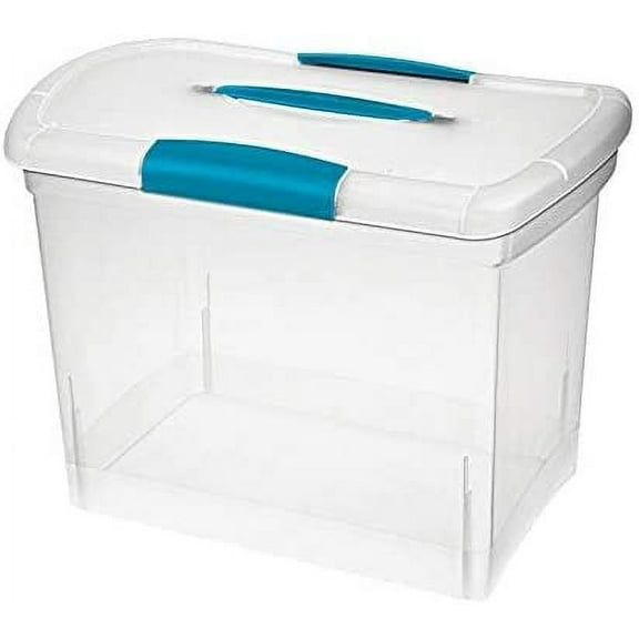 STORAGE BOX LARGE CLEAR