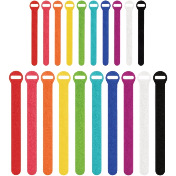 Wrap-It Storage Storage Straps Assorted - Quick Strap - 20 Pack