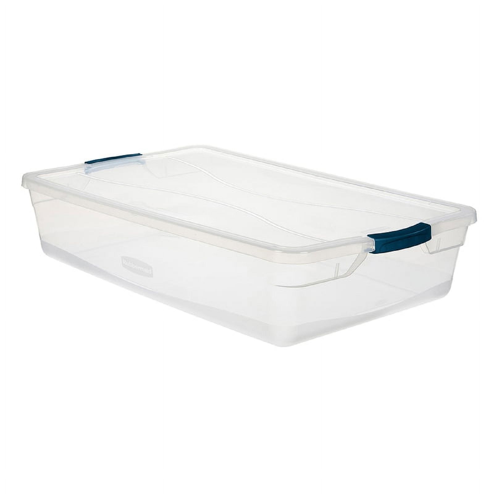 STORAGE TOTE CLEAR 41QT - image 1 of 2