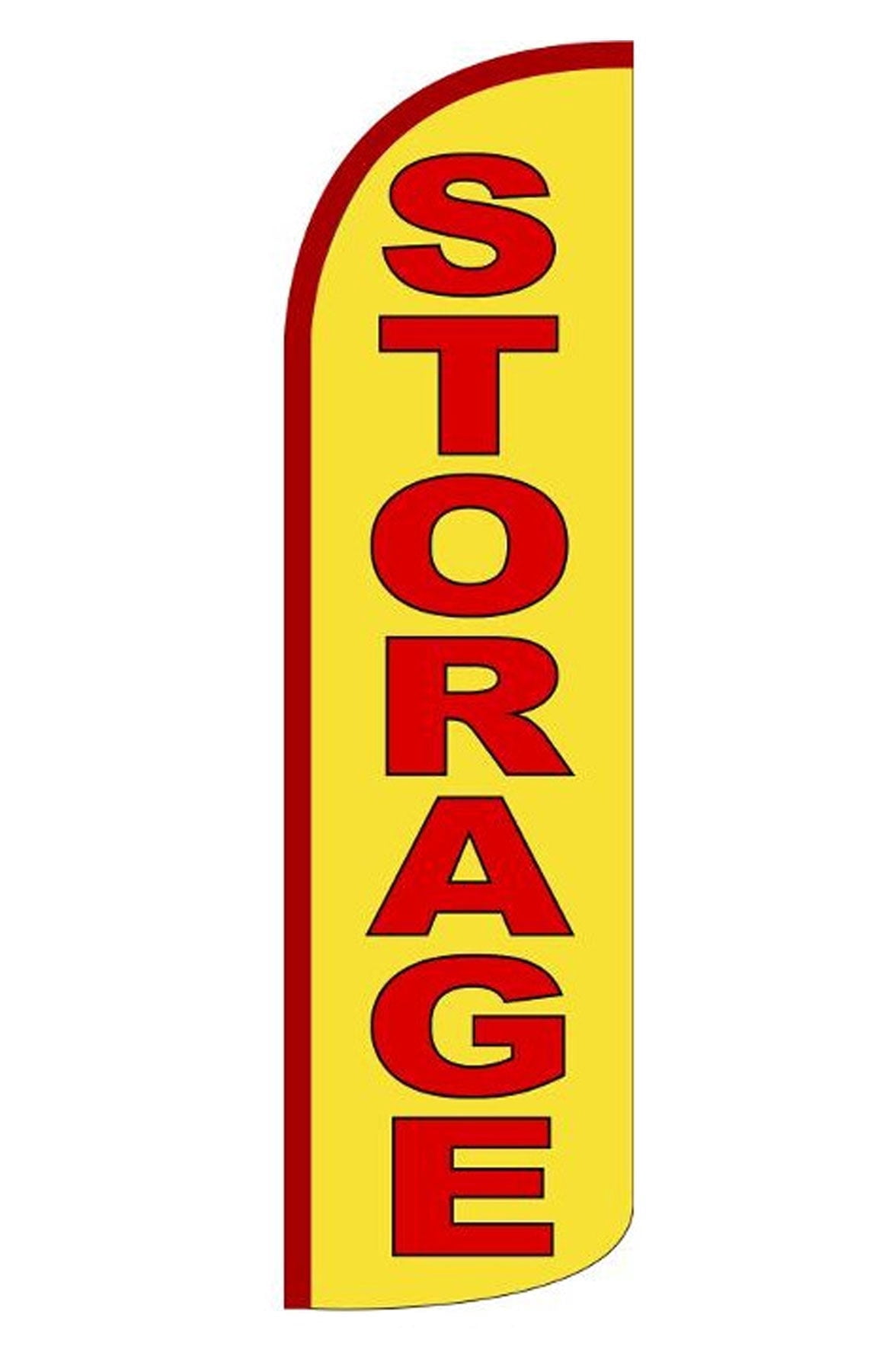 STORAGE Windless Flag (Hardware Not Included) |Advertisement /Business ...