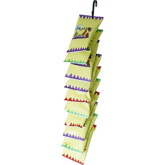STORE SUPPLY HUNTER Counter Display Rack, Single Strip Hanging Snack Display Rack, Merchandise Strips with 12 Clips, Chip Holder, Hanging Clipper Rack, 30" Inches Long