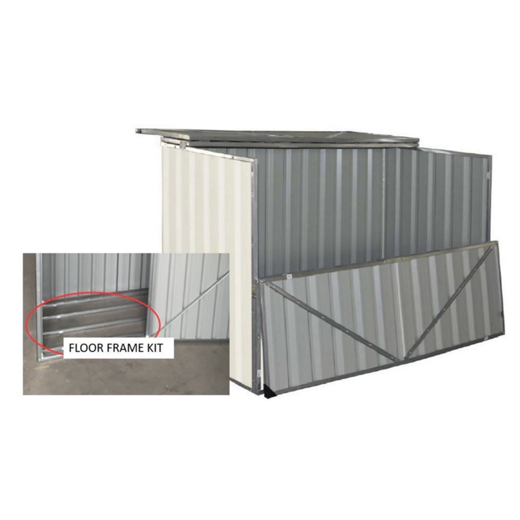 STORGE SHED W/FLOOR 4X3' - image 1 of 6