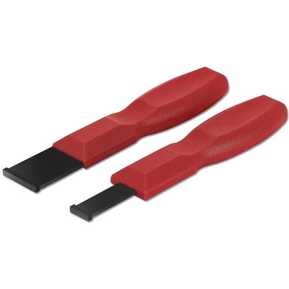 STORGENER 2-Piece Carbide Gasket Scraper Set, Heavy-Duty Carbide Scraper for Engine Head & Gasket Removal, Efficient & Durable Auto Repair Tool, 2 Different Blade Sizes for Sealant & Gasket Cleaning