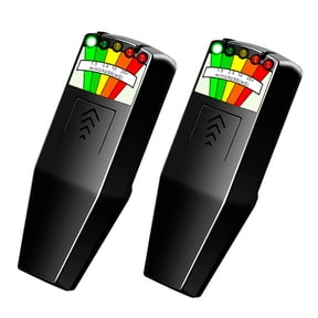 STORGENER EMF Detector, Handheld 5 LED EMF Magnetic Field Detector, Electromagnetic Paranormal Equipment Tester for Home, Office (2 Pack)