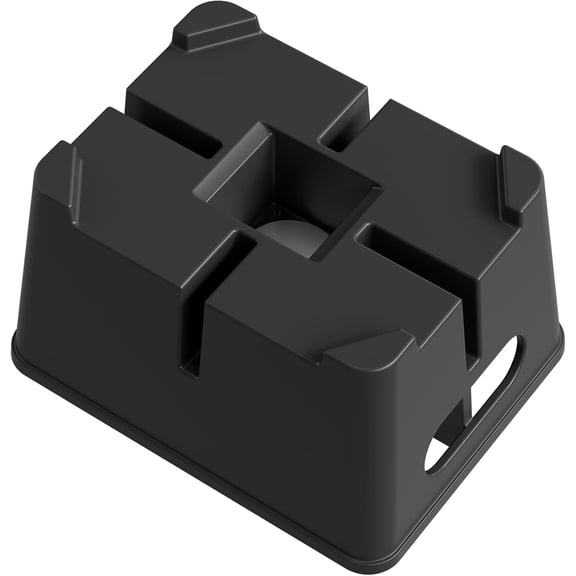 STORKING 16,000 lb Heavy-Duty Trailer Jack Block  6" Stackable RV Stabilizer for Wheel, Hydraulic, Tongue, and Scissor Jacks 1PCAK