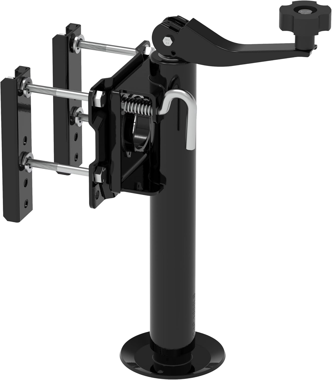 TOWKING Swivel Bolt‑on Trailer Jack 1000 lbs Capacity, 10″ Vertical Movement, Mounting Hardware Included, for Boats and Utility Trailers
