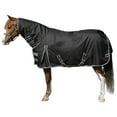 thumbnail image 1 of STORM SHIELD Classic II Attached Neck Pony Turnout Sheet | Black | 64, 1 of 13