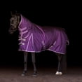 thumbnail image 1 of STORM SHIELD Classic II Medium Attached Neck Horse Turnout Blanket | Purple | 84, 1 of 13