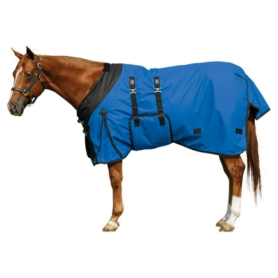 STORM SHIELD Classic II Heavy Horse Turnout Blanket | Color Royal | Size 76