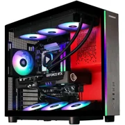 STORMCRAFT Gaming PC PHANTOM AMD RYZEN 7 9800X3D NVIDIA GeForce RTX 5070 TI - AI Powered 32GB DDR5 6000MHz RGB 2TB NVMe SSD 360mm AIO 850W PSU Windows 11 Home- PH980XDCC-57TN1