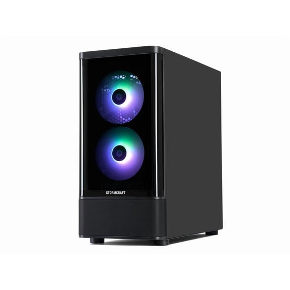STORMCRAFT Gaming PC SKYHAWK PRO AMD Ryzen 7 7700 NVIDIA Geforce RTX 5070 AI Powered 32GB DDR5 6000MHz RGB 2TB NVMe SSD 850W PSU Windows 11 Home - SP77000CC-570N1