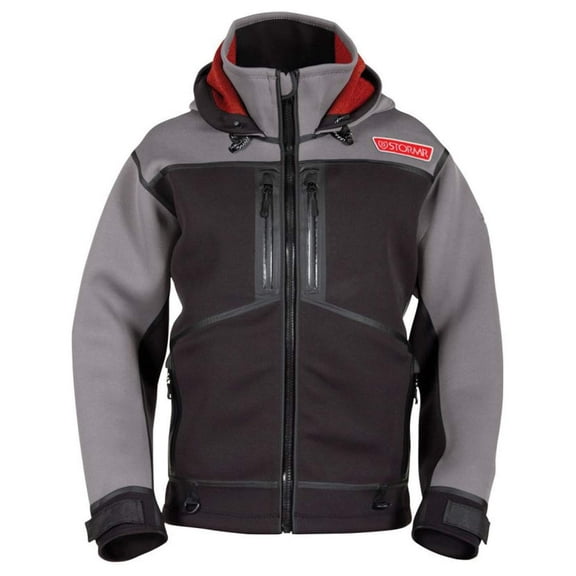 STORMR Adult Male Strykr Neoprene Gray Jacket, Size: S