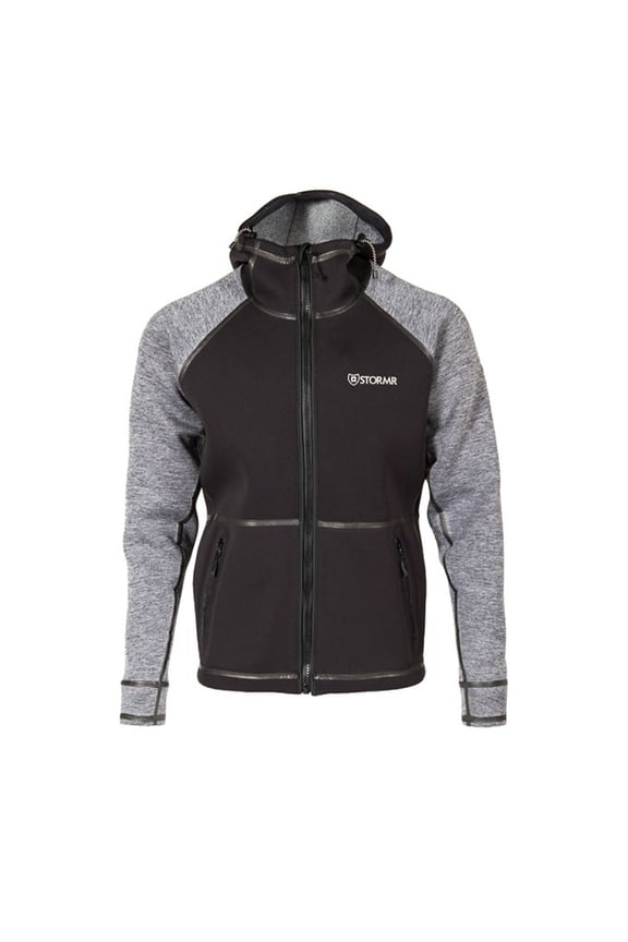 Adult Male Typhoon Foul Weather Jacket, Color: Heather Gray, Size: M