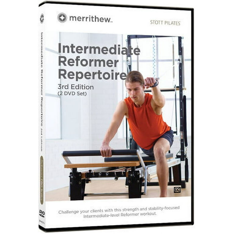STOTT PILATES Intermediate Reformer DVD Video for Pilates