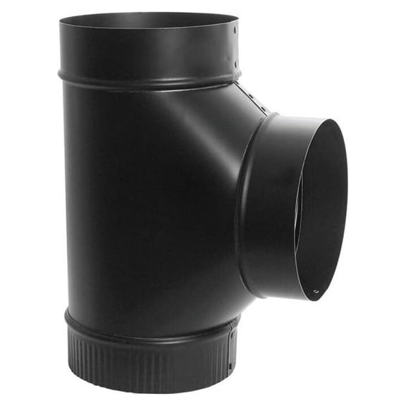 STOV VENT SINL TEE 6" Black