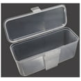 thumbnail image 1 of STOW-AWAY (2 Pack) Mini Clip-on Transparent Storage Box | Multipurpose & Secure | 6" x 2.5" x 1.5" Design, 1 of 2
