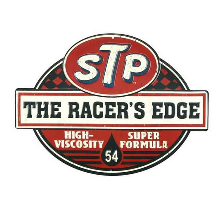STP 13144020-S Racers Edge Embossed Tin Sign - Walmart.com